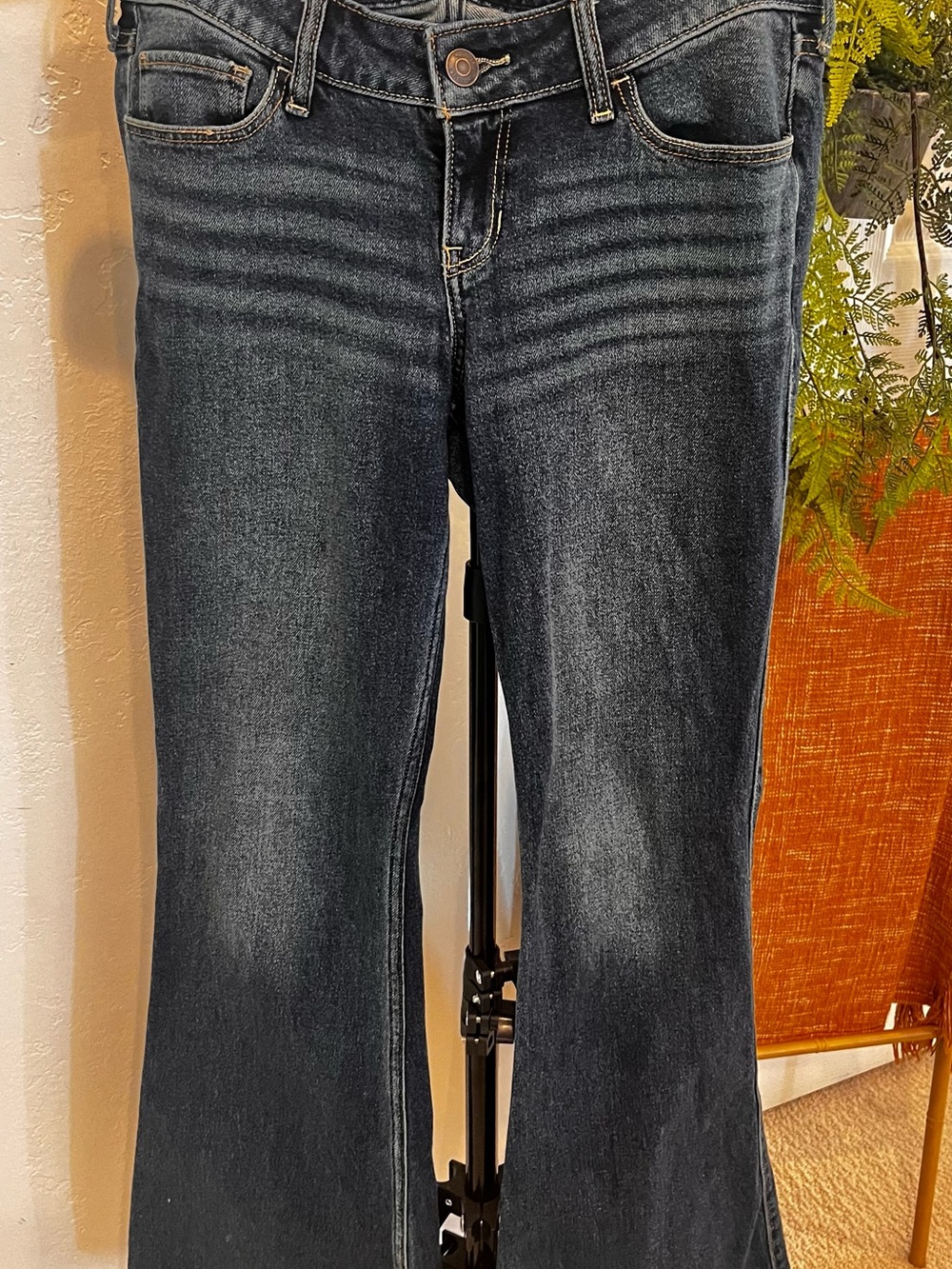 Hollister Dark Blue Flare Jeans
